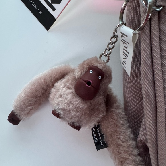 NWOT Kipling Dusty Taupe Messenger Bag - Picture 4 of 10